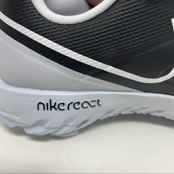 New Nike React Infinity Pro Golf Shoes Cleats Black Grey CT6620-004 Sz 9.5 - Picture 3 of 7